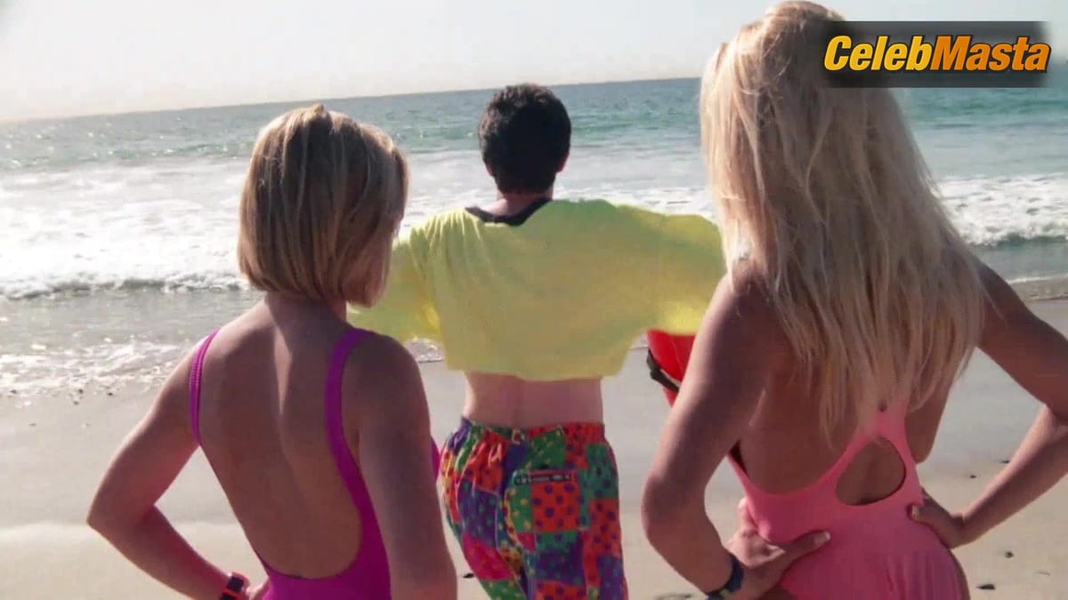 Pamela Anderson Reveals Hot Scene in Baywatch