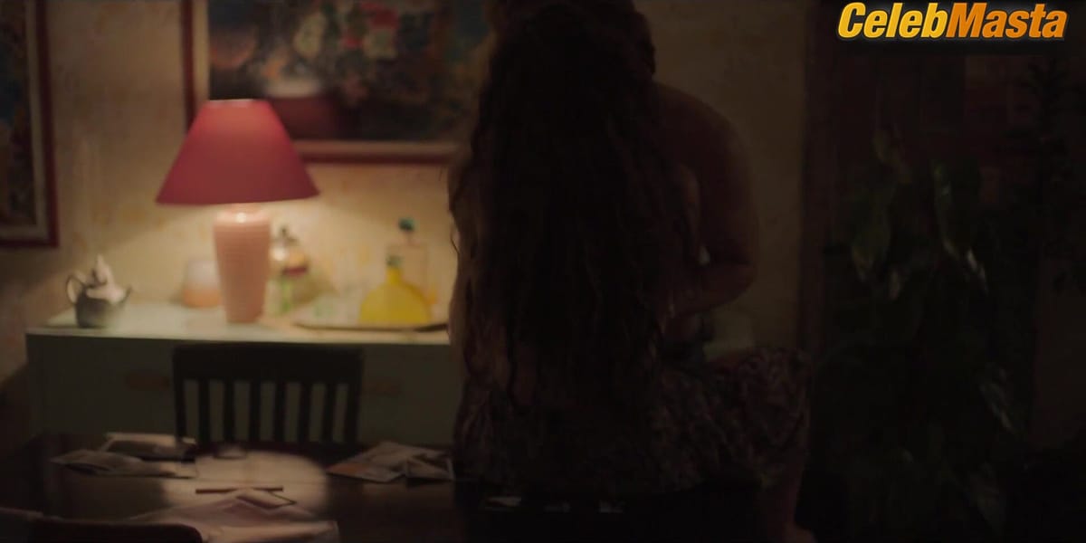 Paulina Davila's Underwear Scene from Luis Miguel The Series
