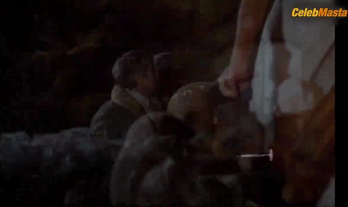 Brigitte Lahaie Boobs and Bush Scene in The Grapes Of Death