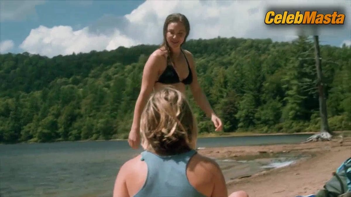 Alyshia Ochse and Jaimi Paige Swimsuit Scene from Desolation