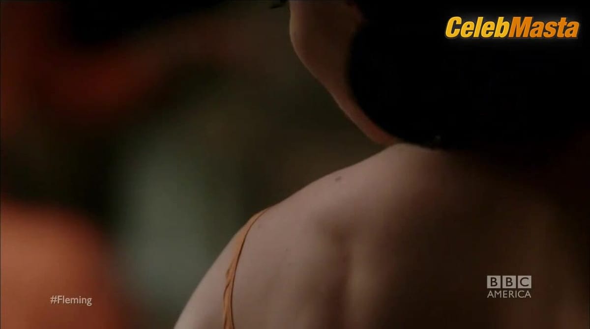 Lara Pulver and Annabelle Wallis's Underwear Scene in Fleming