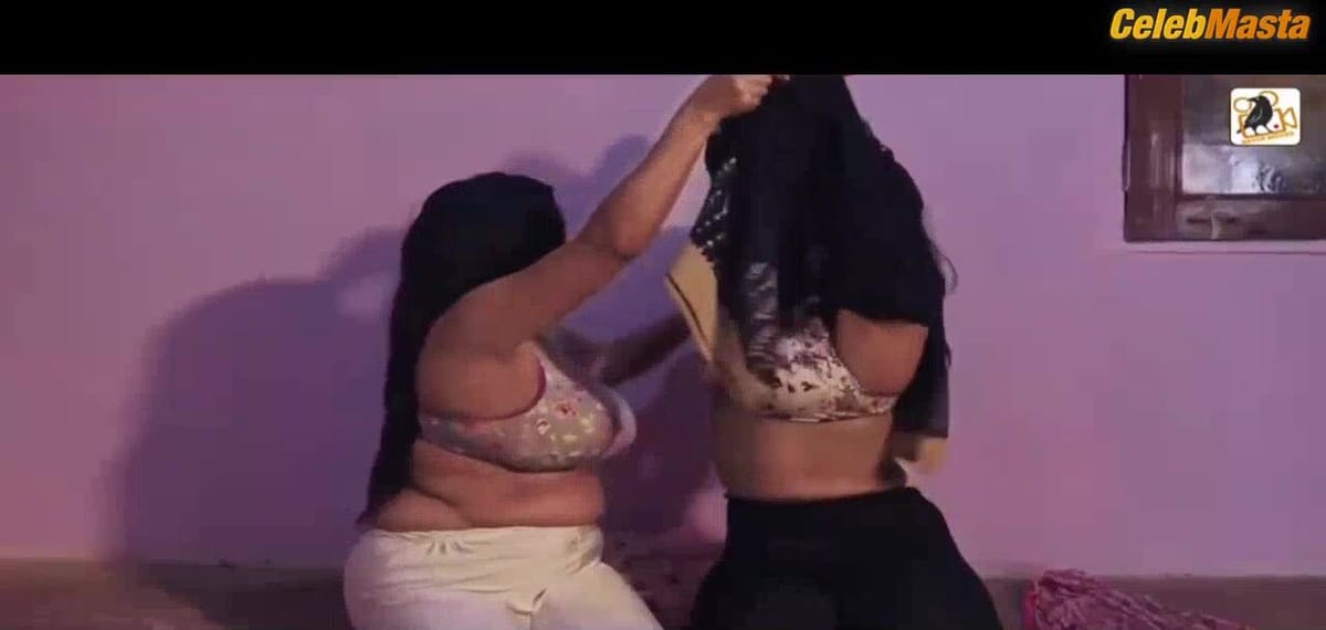 Nisha and Peehu Kanojia Lesbian, Swimsuit Scene from Rasiya
