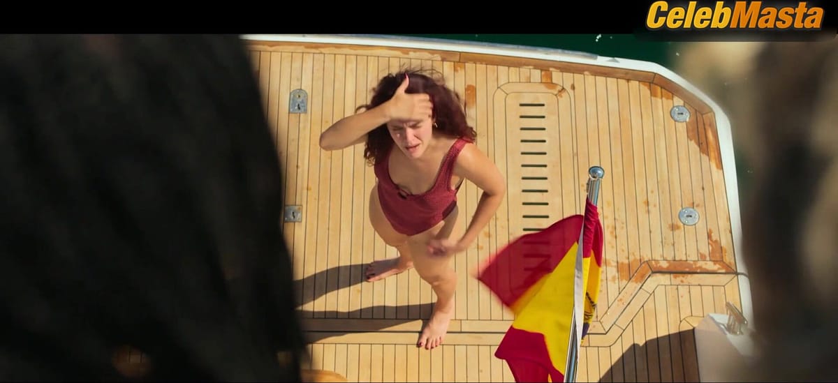 Olivia Cooke and Shalom Brune-Franklin Swimsuit Scene in The Girlfriend