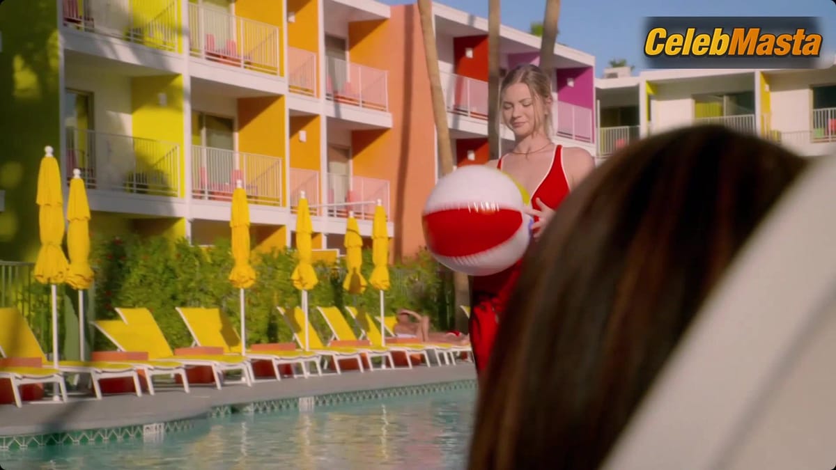 Emmanuelle Vaugier and Allie Gonino Swimsuit Scene from Hidden Away