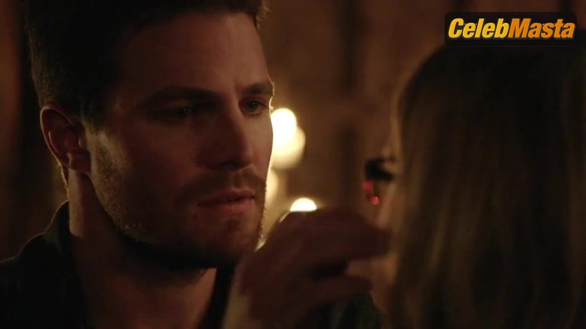 Emily Bett Rickards Shows Off Underwear Scene in Arrow
