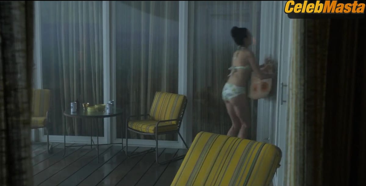 Margaret Qualley Swimsuit Scene from Fosse/verdon