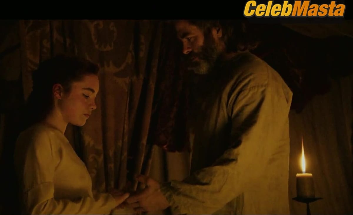 Florence Pugh Shows Her Boobs in a Scene in Outlaw King