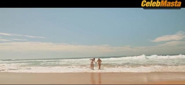 Sydney Sweeney and Hadley Robinson Swimsuit Scene from Anyone But You