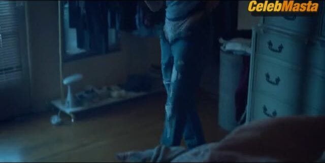 Lily James Flaunts Her Underwear in Scene from Swiped