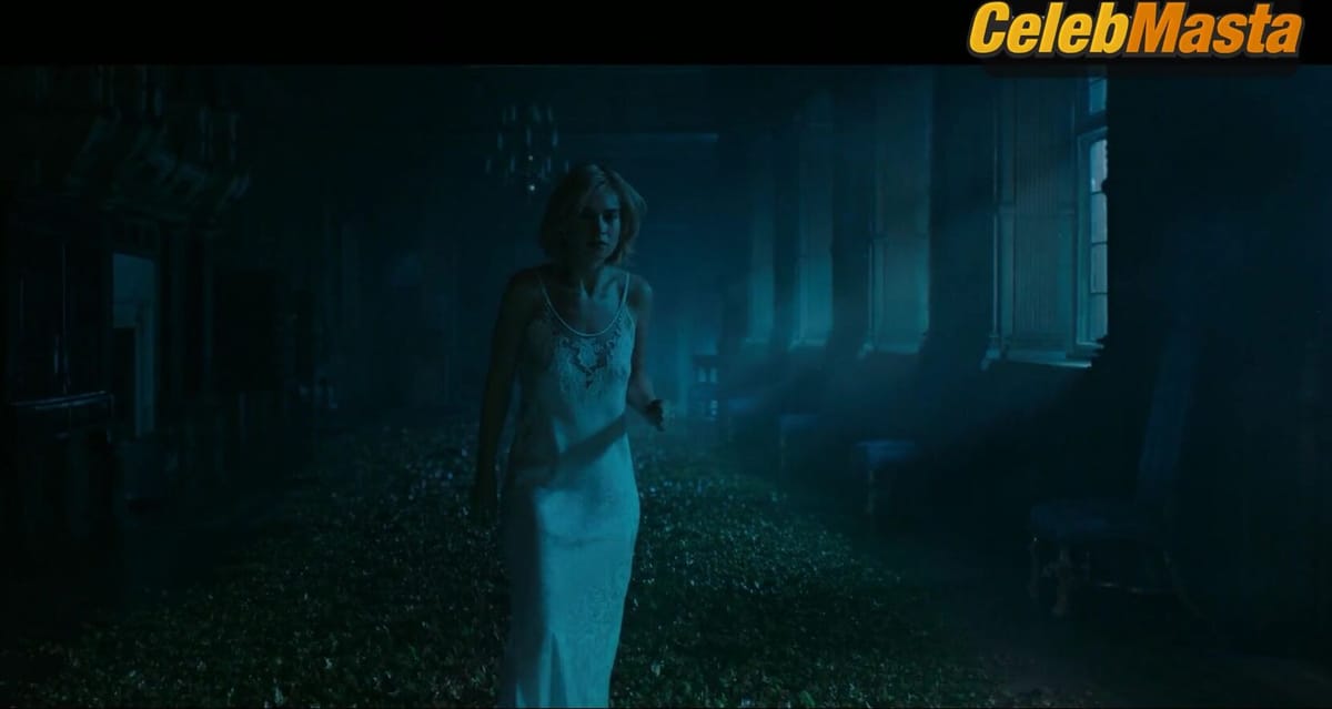 Lily James Looks Sexy in a Scene in Rebecca