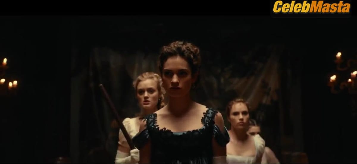 Lily James's Sexy Scene from Pride And Prejudice And Zombies