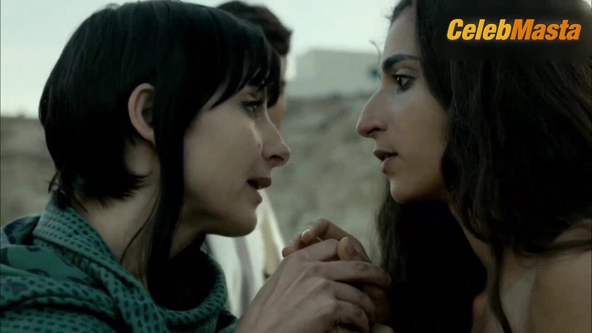 Maggie Civantos, Alba Flores and Dunia Rodriguez Bare Breasts Scene in Locked Up