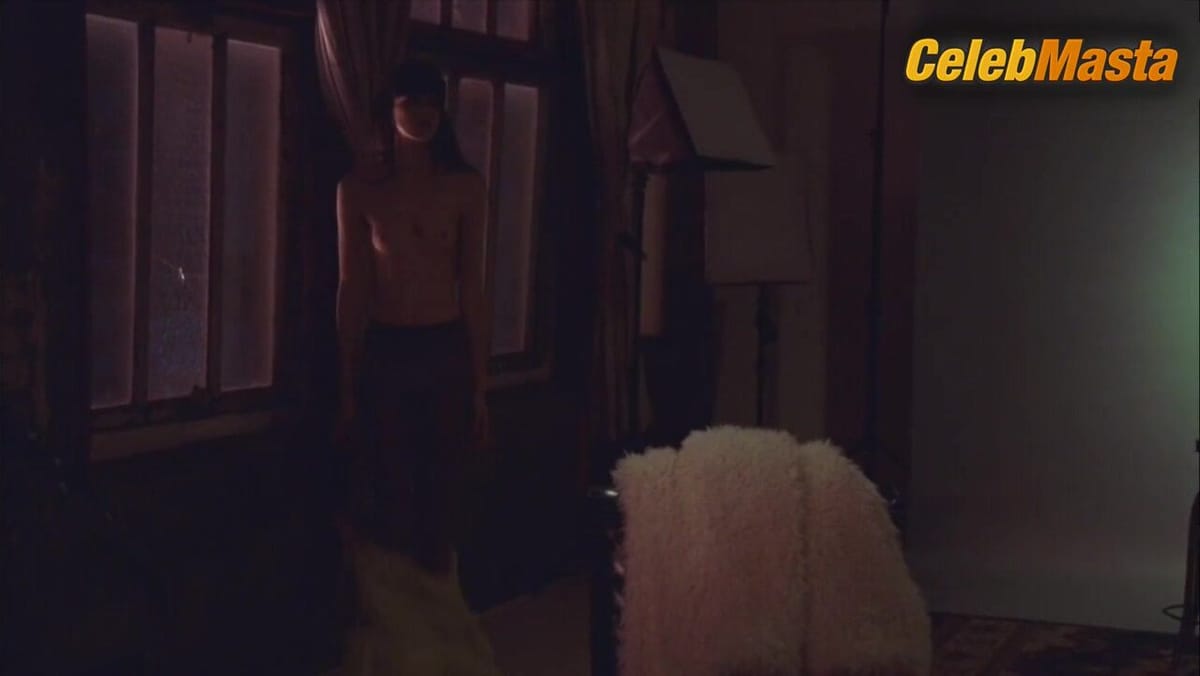Stacy Martin's Boobs Scene in Rosy