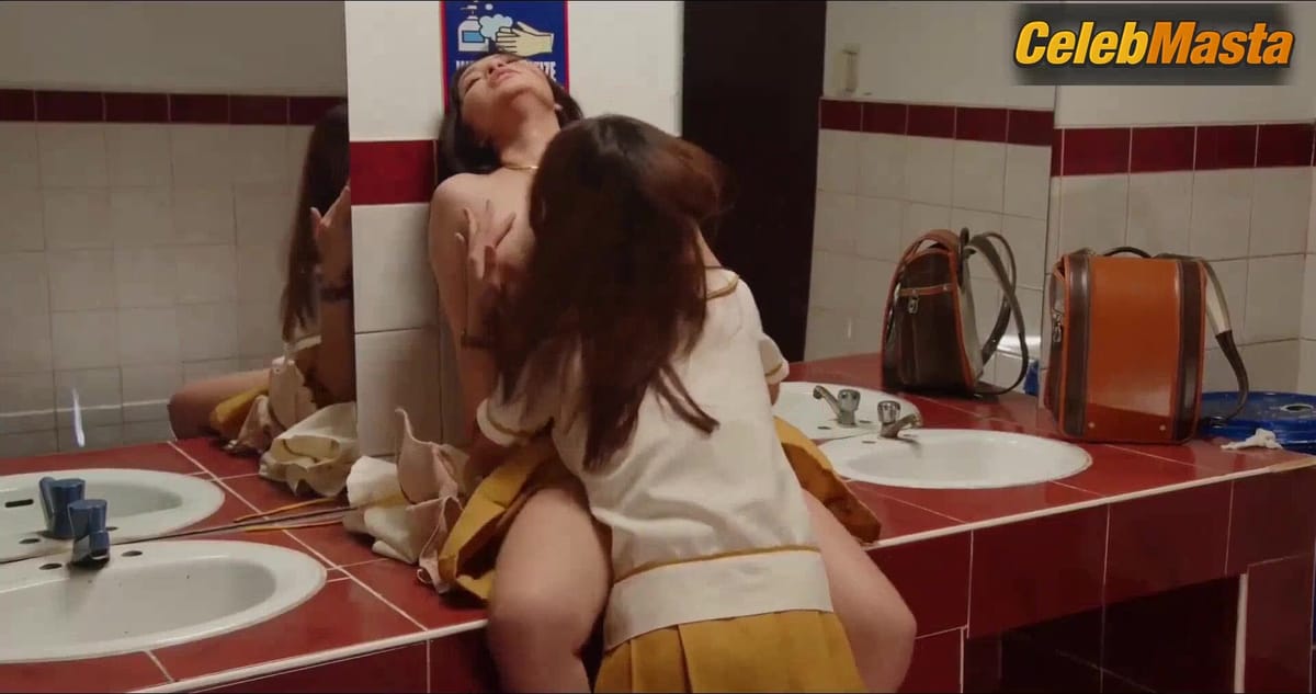 Mariane Saint and Christy Mae's Lesbian, Tits Scene in Top 1