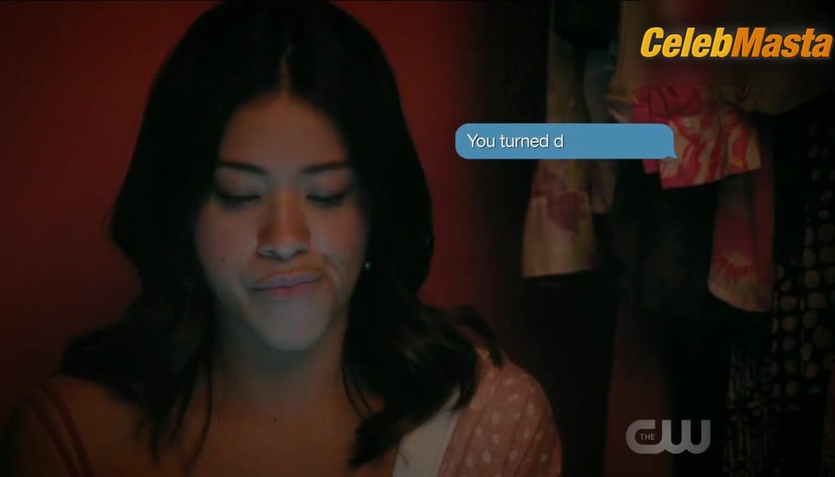 Gina Rodriguez Underwear Scene from Jane The Virgin