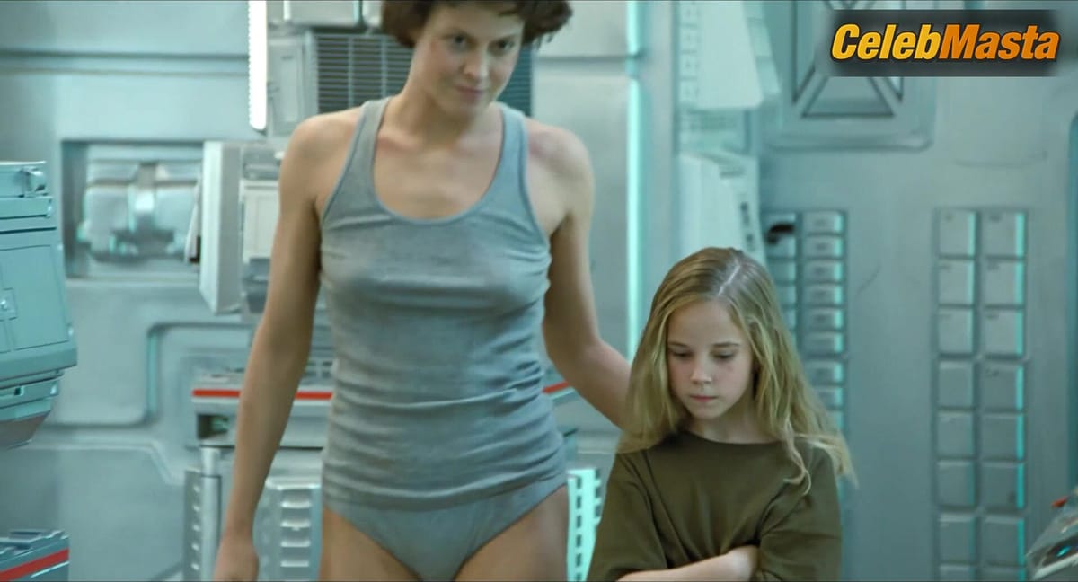 Sigourney Weaver's Underwear Scene from Aliens