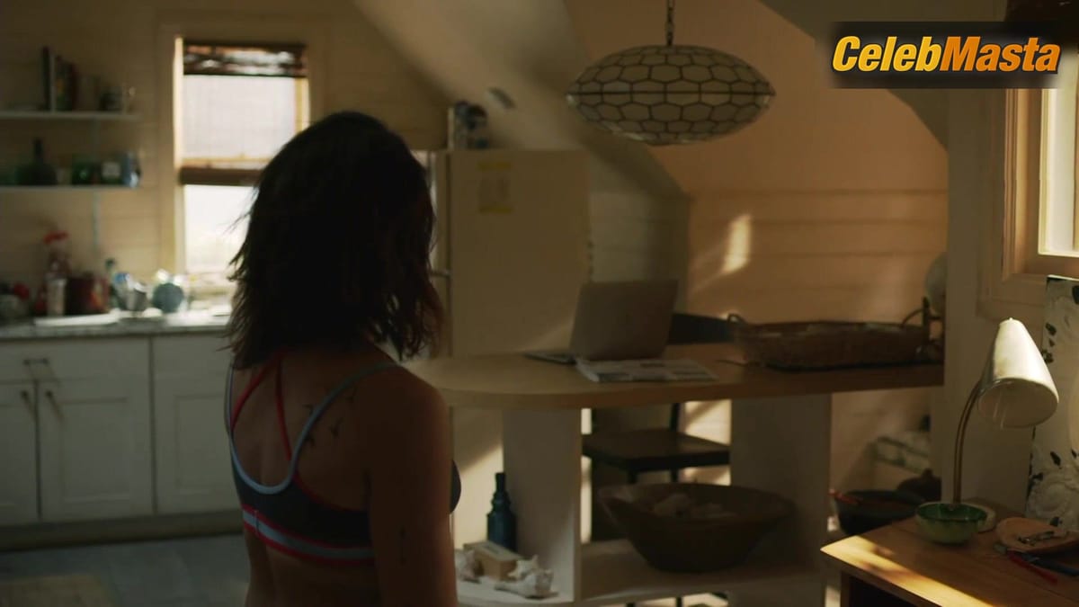 Monica Raymund Flaunts Underwear in Hightown Scene