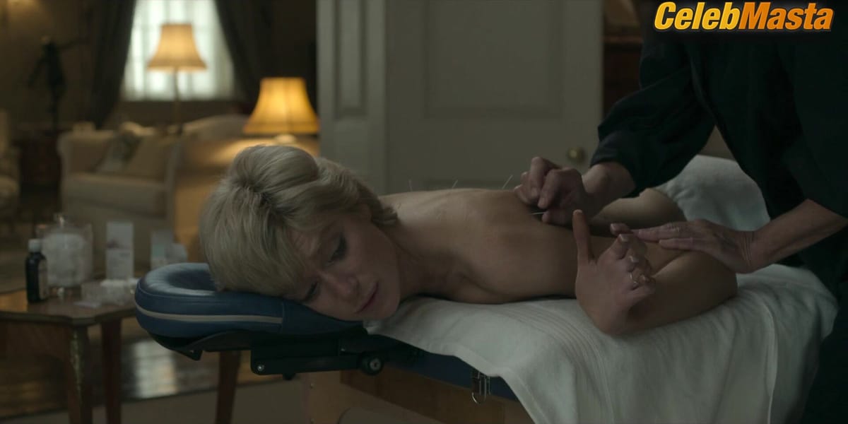 Elizabeth Debicki's Hot Scene in The Crown