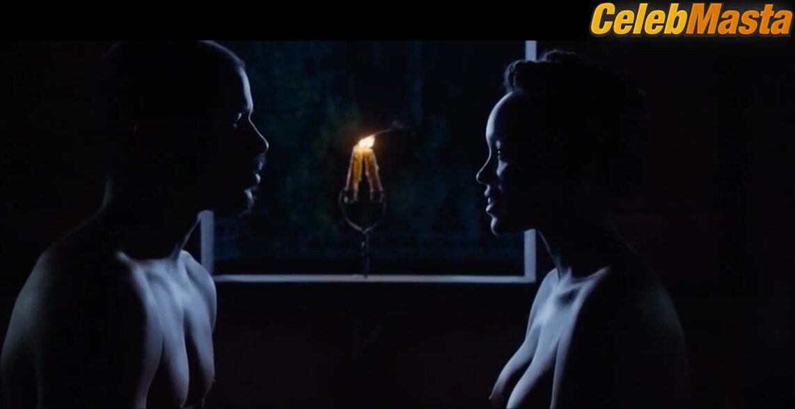 Aja Naomi King's Tits Scene from The Birth Of A Nation