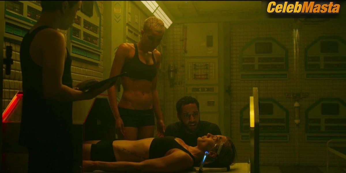 Katee Sackhoff and Elizabeth Faith Ludlow Underwear Scene from Another Life