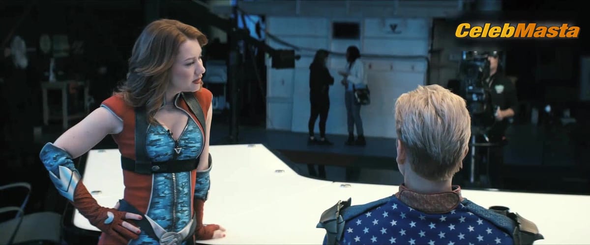 Valorie Curry's Boobs Scene in The Boys