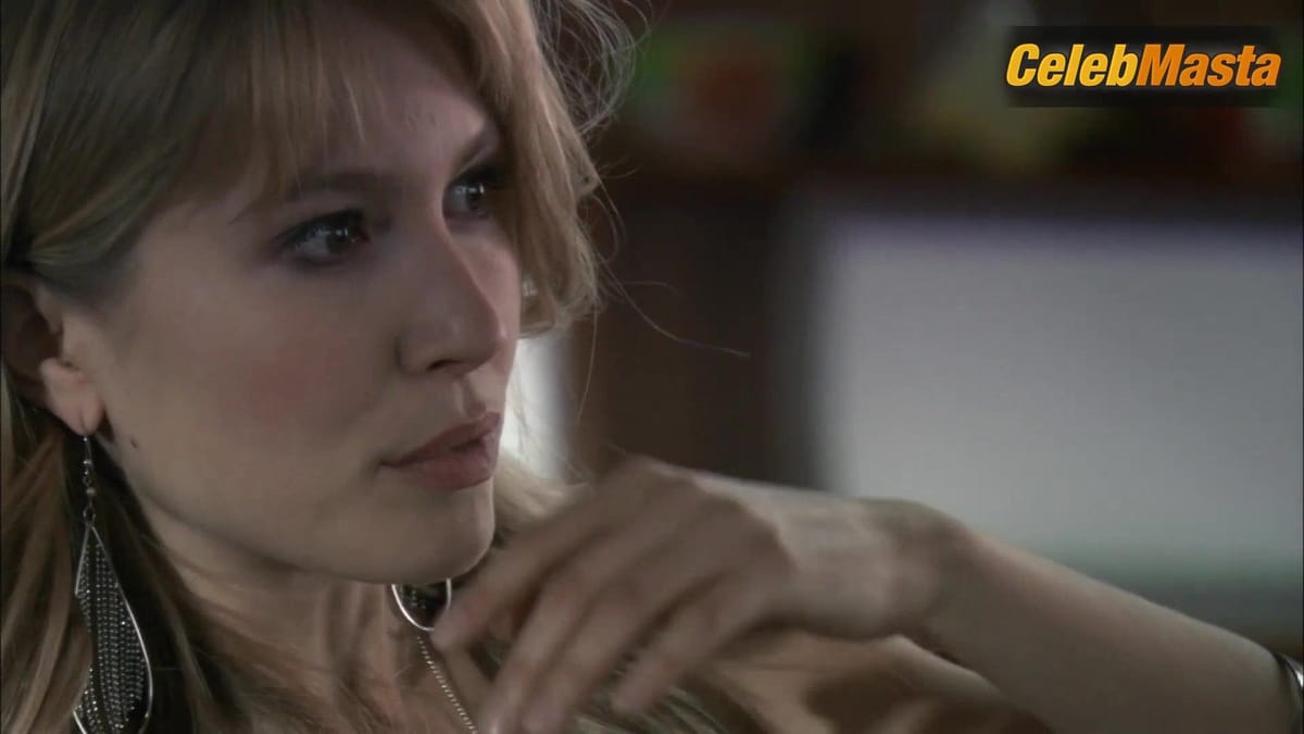 Sarah Carter's Tits Scene in Confessions Of A Go-go Girl