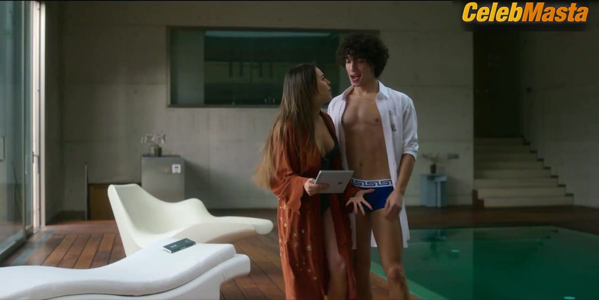 Danna Paola's Bikini Scene in Elite