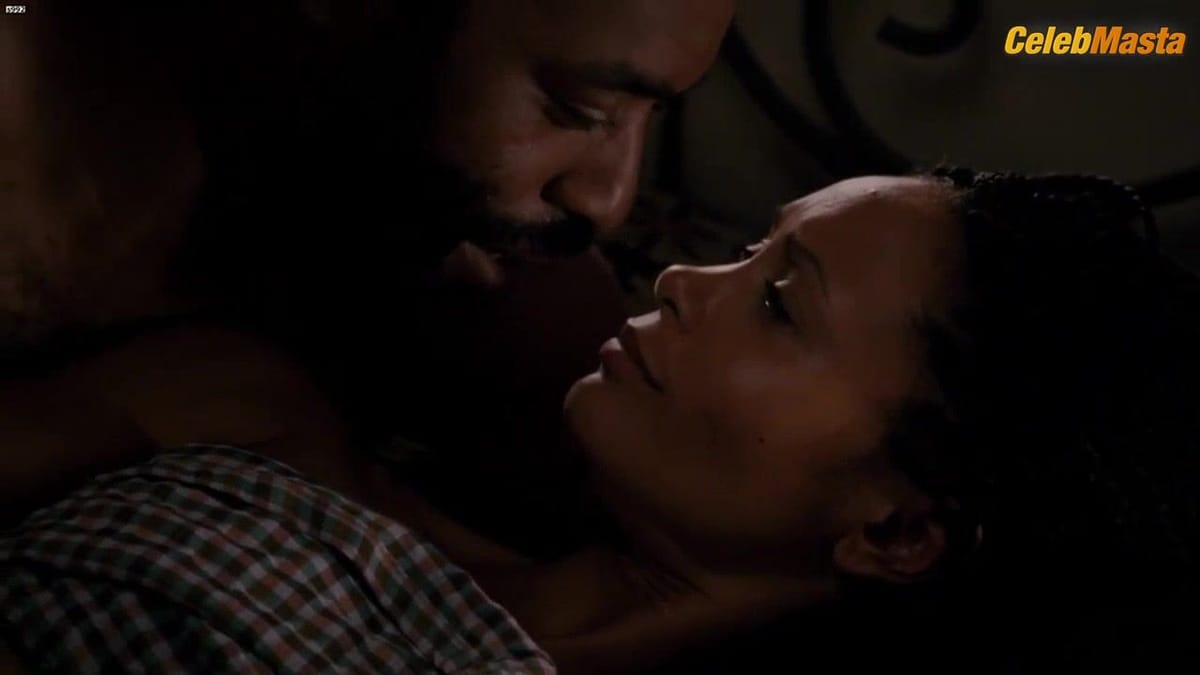 Thandie Newton's Boobs, Underwear Scene in Half Of A Yellow Sun