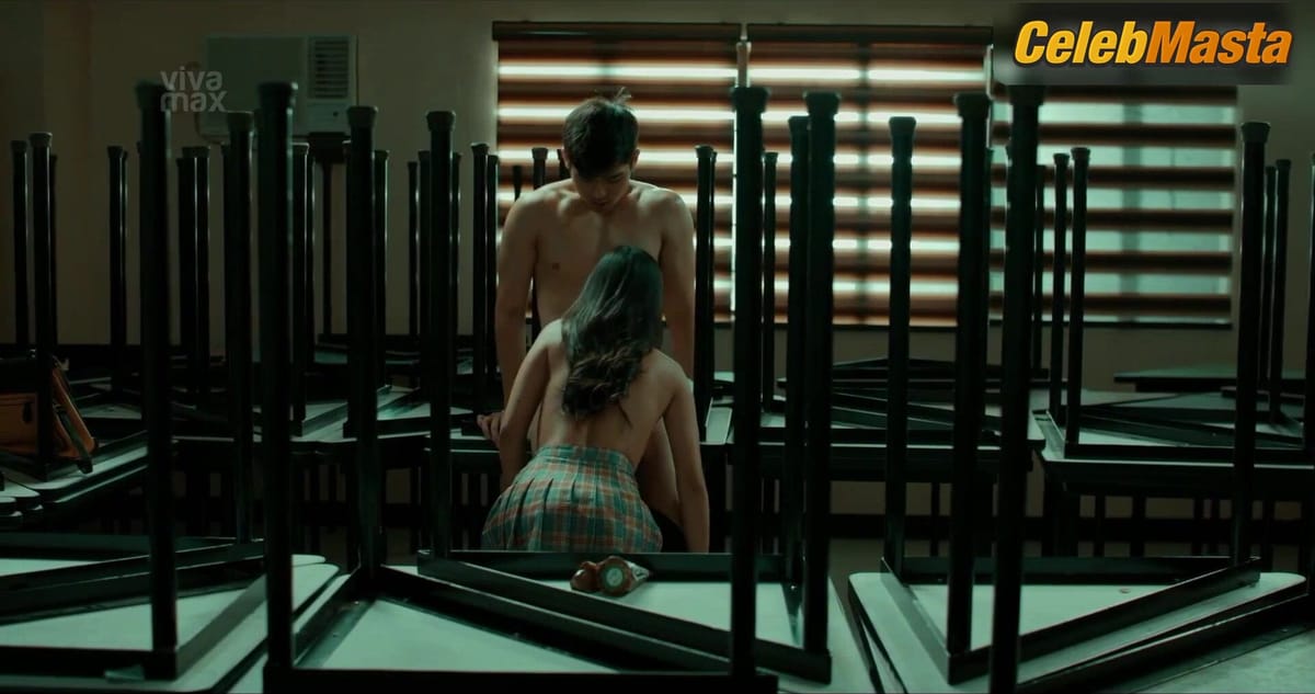 Micaella Raz Reveals Tits, Underwear Scene in High (school) On Sex