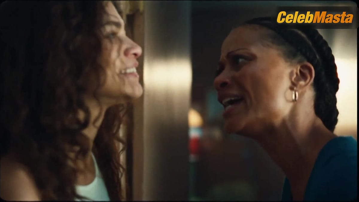 Zendaya Looks Sexy in Euphoria Scene