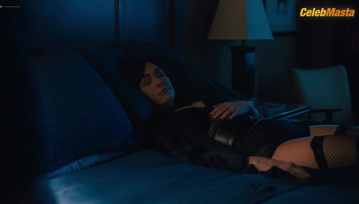 Maggie Siff nude/sexy scene in Billions