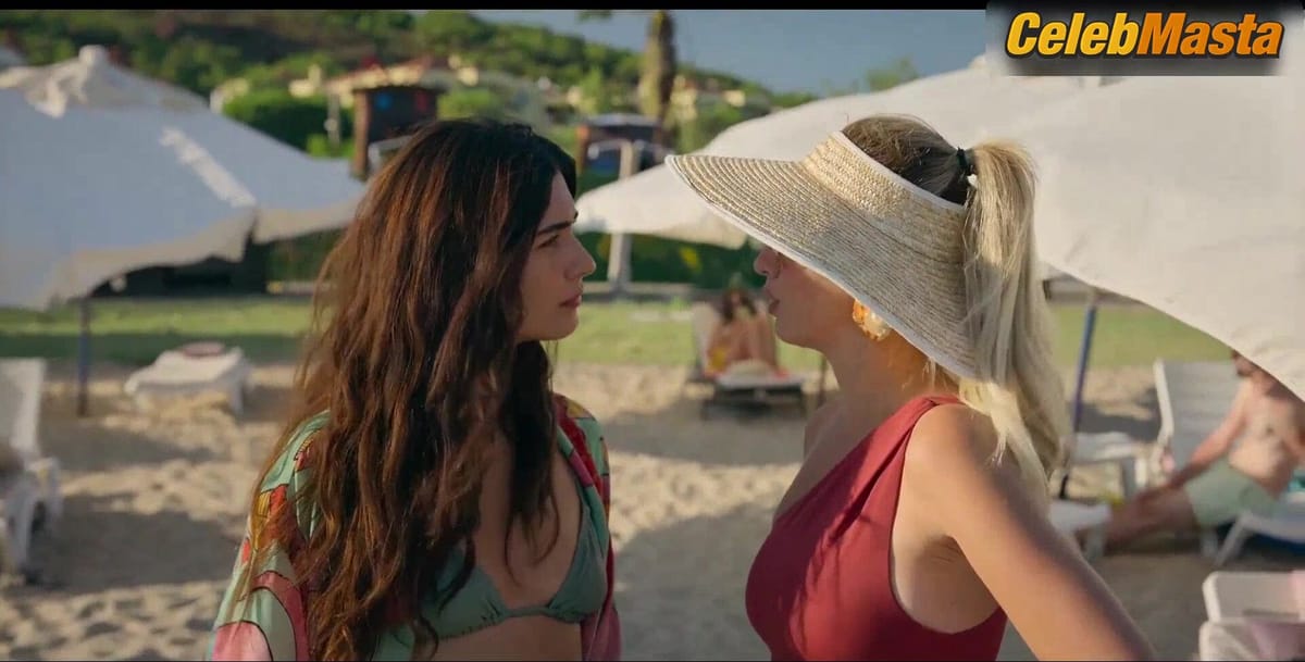 Seda Bakan and Tuba Buyukustun's Swimsuit Scene in Another Self