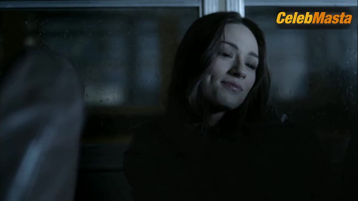 Crystal Reed Tits and Underwear Scene in Teen Wolf