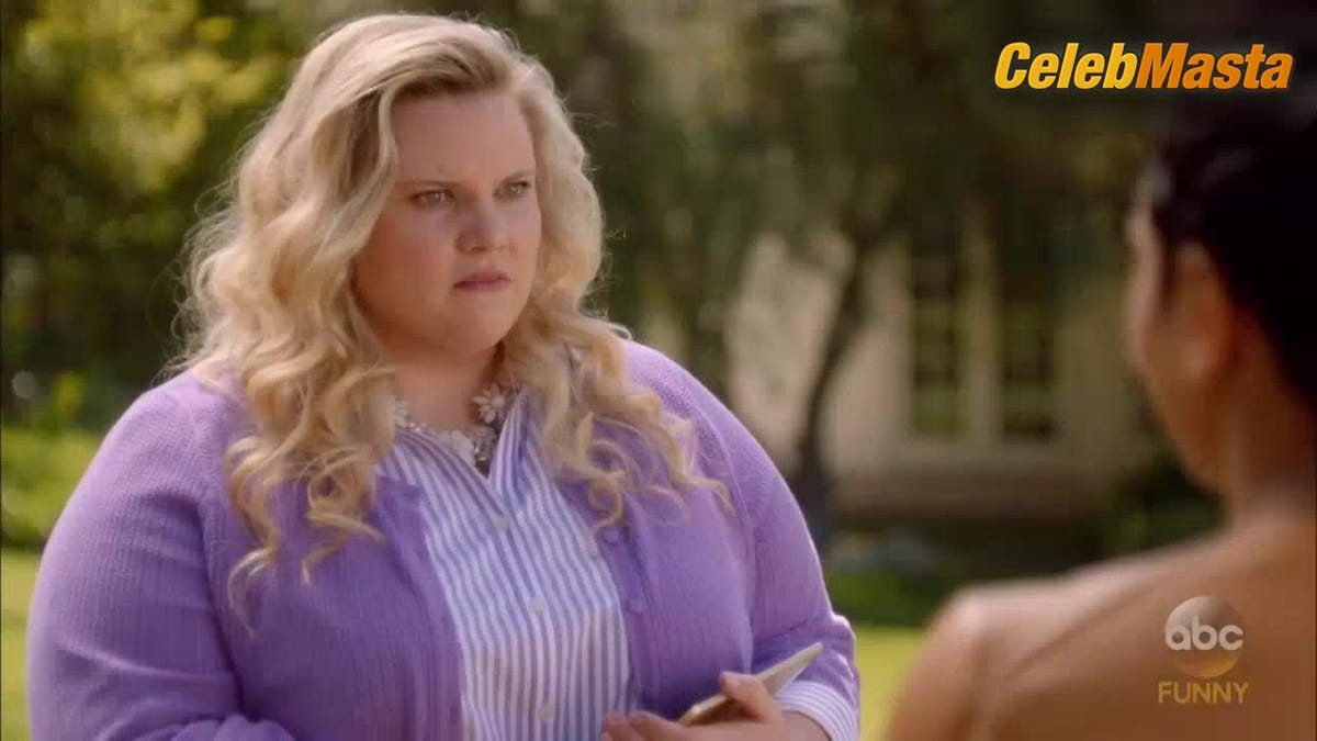 Carly Hughes and Katy Mixon Lesbian Scene from American Housewife