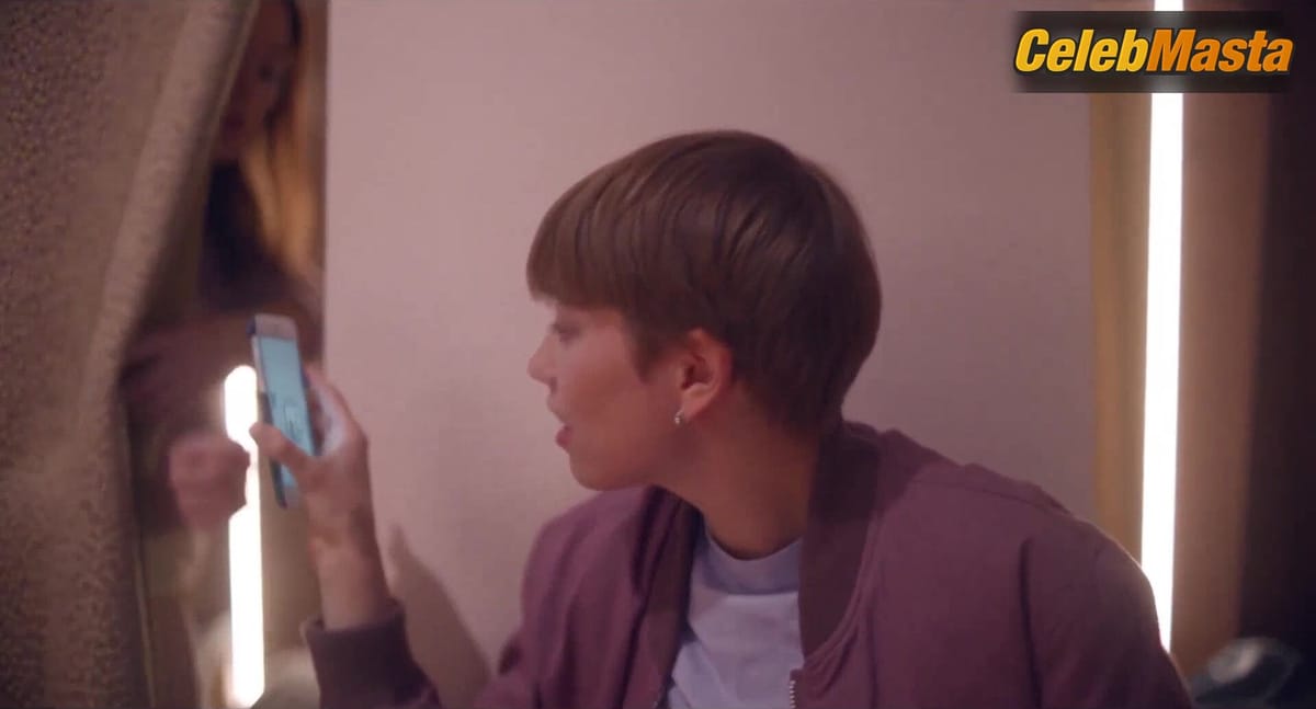Thea Sofie Loch Naess and Amalia Holm Show Tits, Underwear Scene in Delete Me