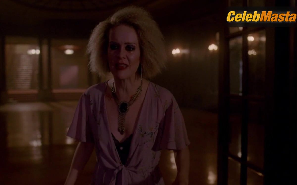 Helena Mattsson Flaunts Underwear Scene in American Horror Story