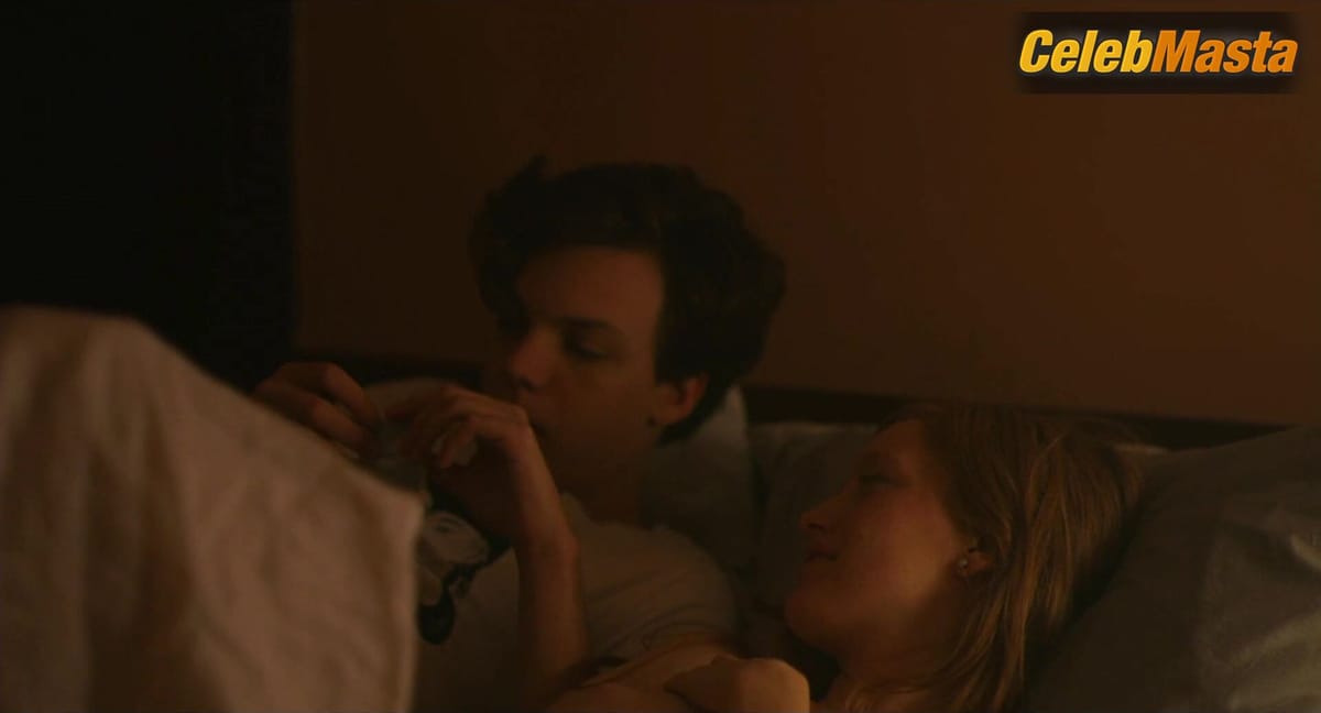 India Salvor Menuez Bares Breasts Scene in Adam