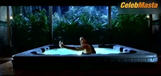 Denise Richards Shows Swimsuit Scene in Valentine