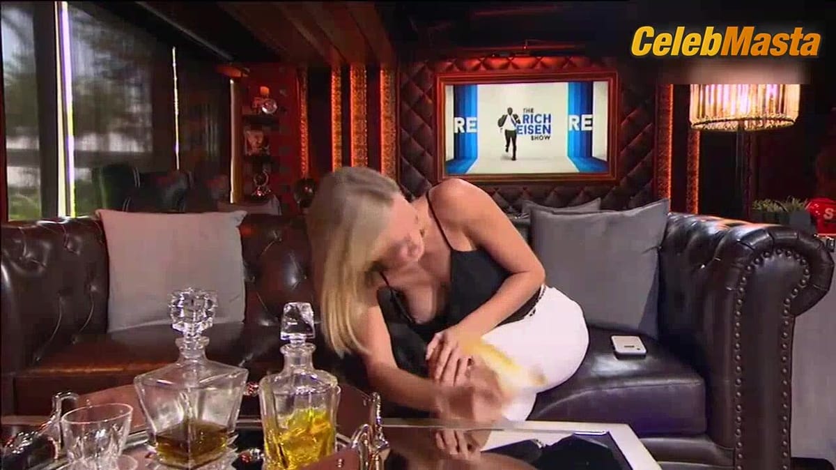 Arielle Kebbel's Sex Scene from The Rich Eisen Show