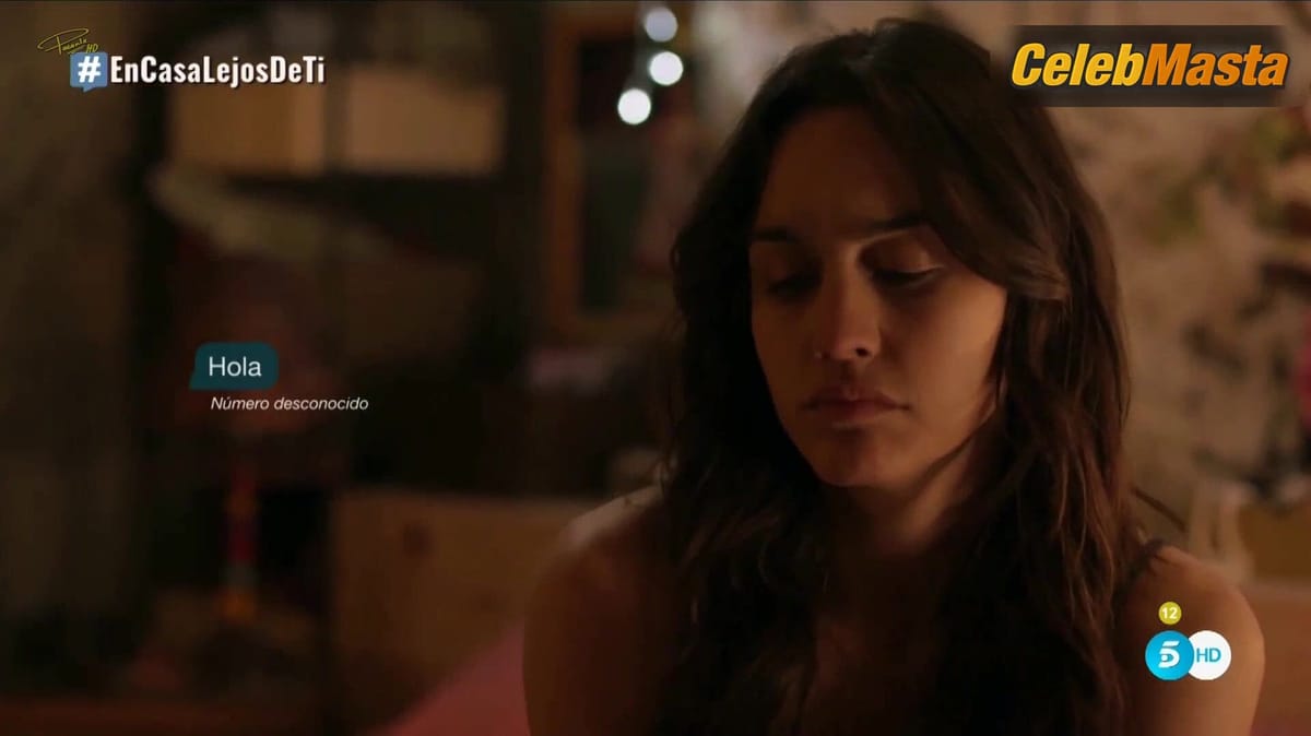 Megan Montaner's Underwear Scene from Lejos De Ti