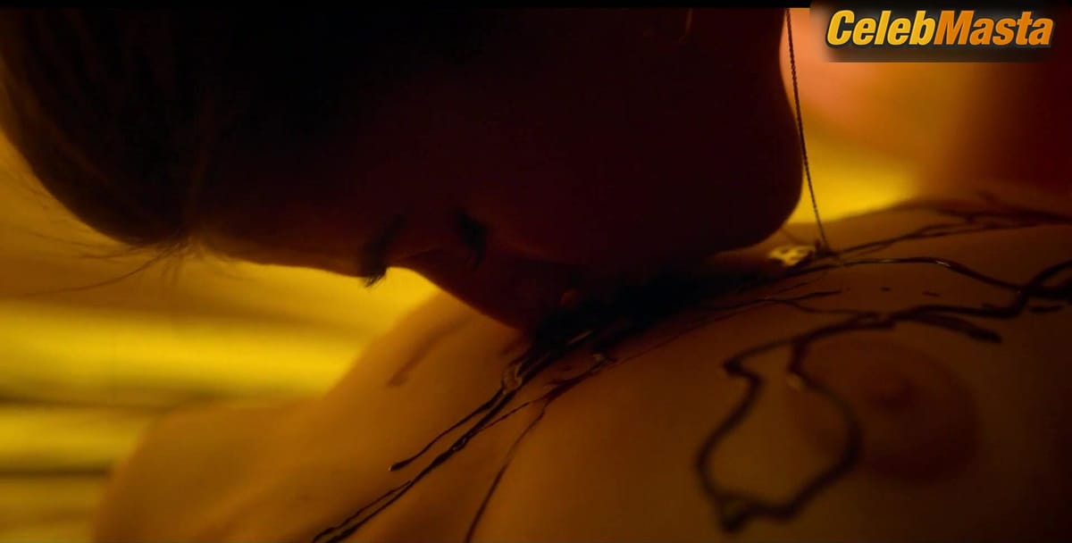 Claudia Salas and Martina Cariddi's Lesbian, Tits Scene in Elite