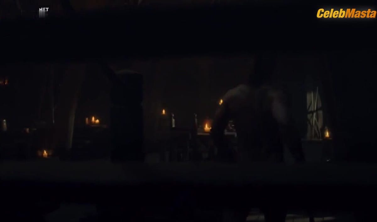 Millie Brady's Booty, Boobs Scene in The Last Kingdom