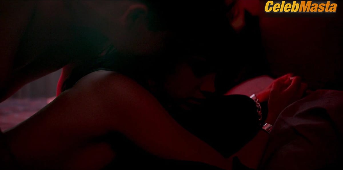 Martina Cariddi Bares Tits, Underwear Scene in Elite
