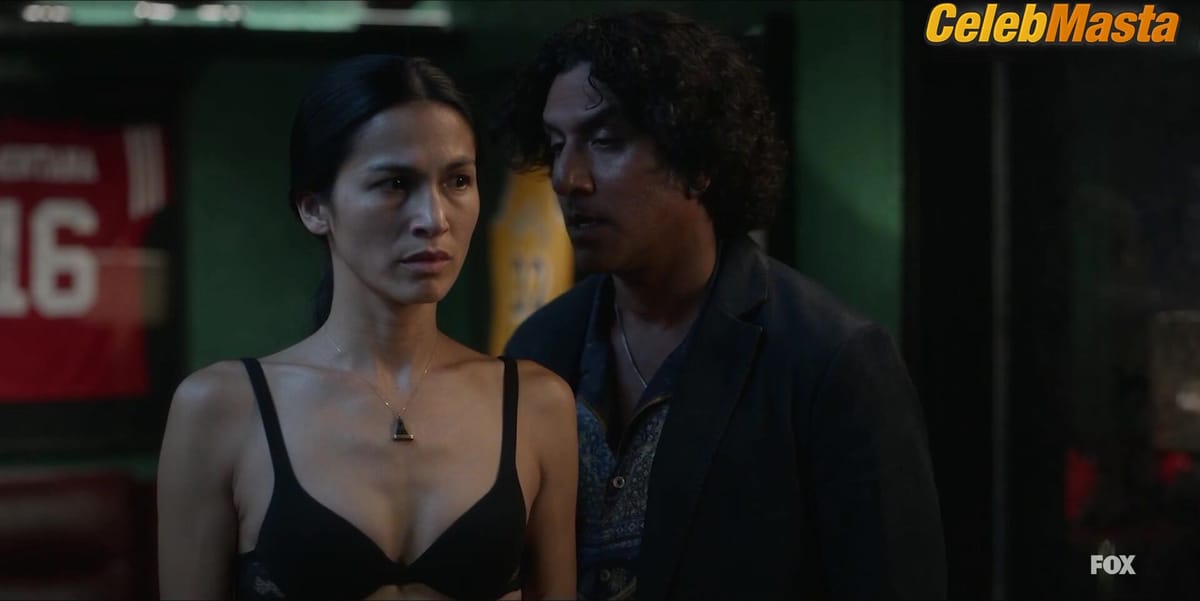 Elodie Yung Underwear Scene in The Cleaning Lady Episode