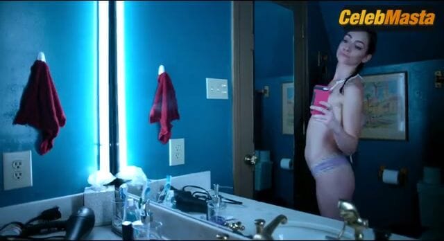 Melissa Saint-Amand's Swimsuit and Tits Scene in Haunting On Fraternity Row