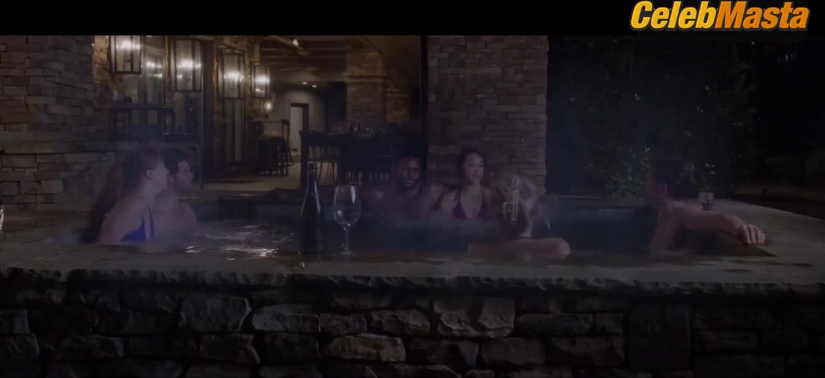 Kelli Berglund, Cathy Ang, Abbey May Swimsuit Scene from Wallbanger