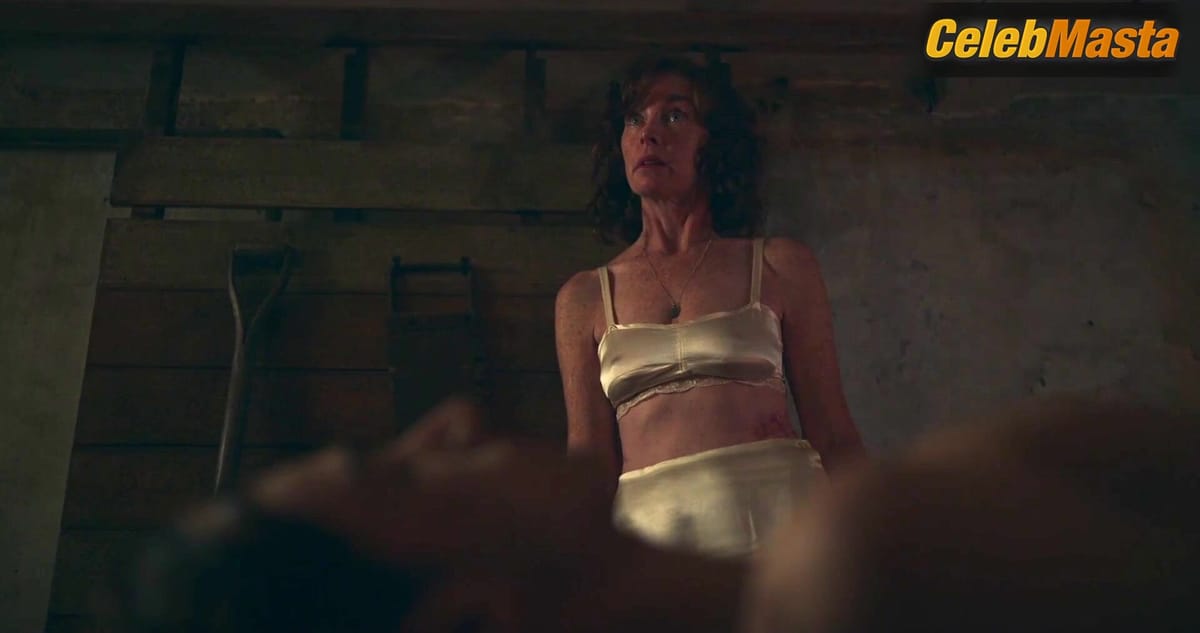Julianne Nicholson and Umi Myers Underwear Scene in Dope Girls Series
