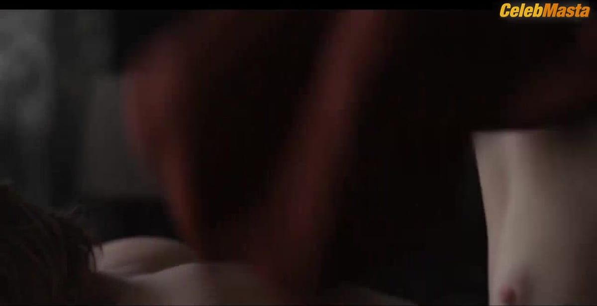 Gina Alice Stiebitz's Boobs Scene in Dark