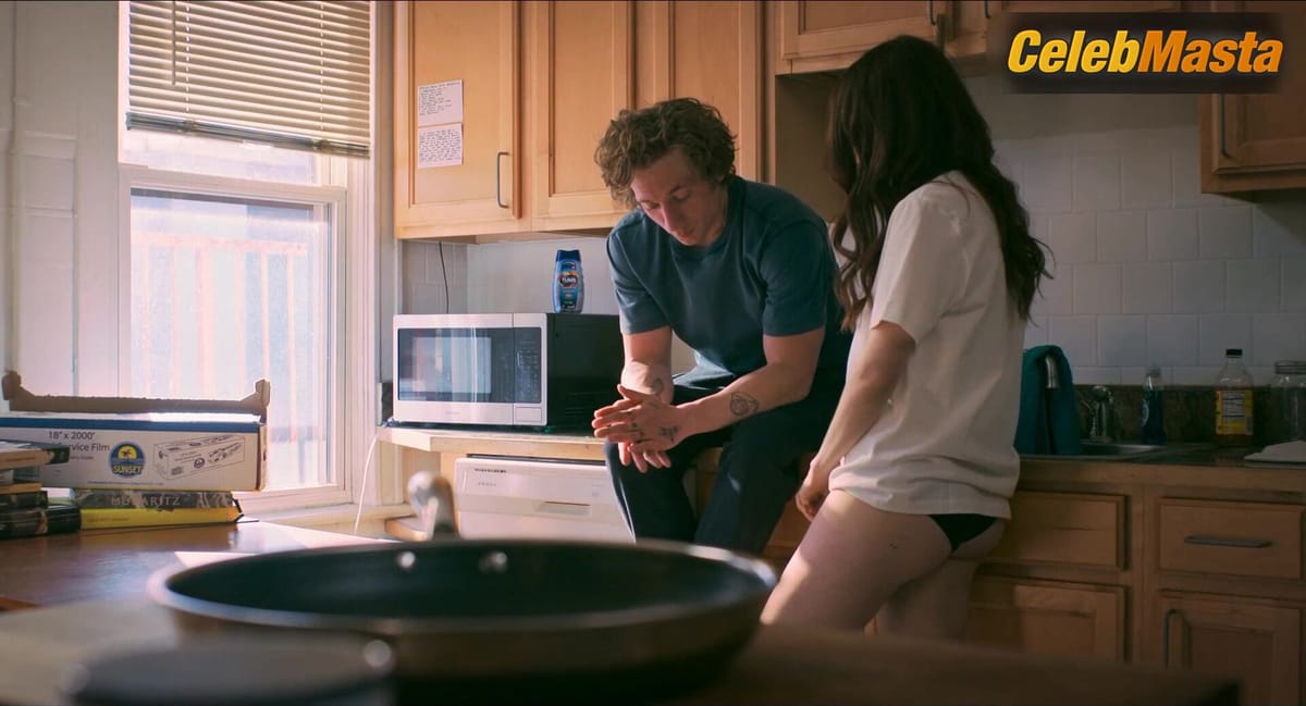 Molly Gordon's Underwear Scene from The Bear