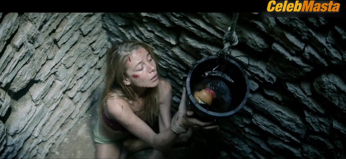 Charlotte Vega's Underwear Scene in Wrong Turn